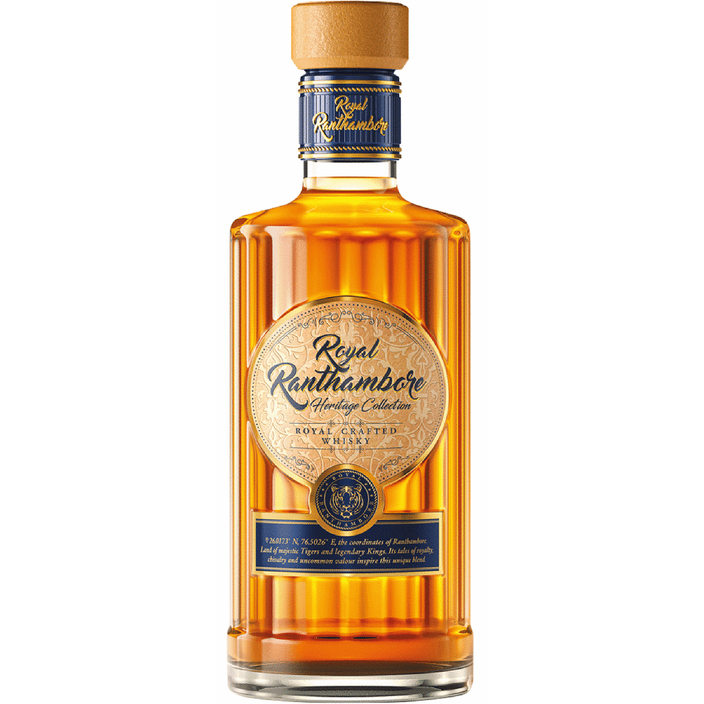 Royal Ranthambore Heritage Collection Royal Crafted Indian Whisky 750ml