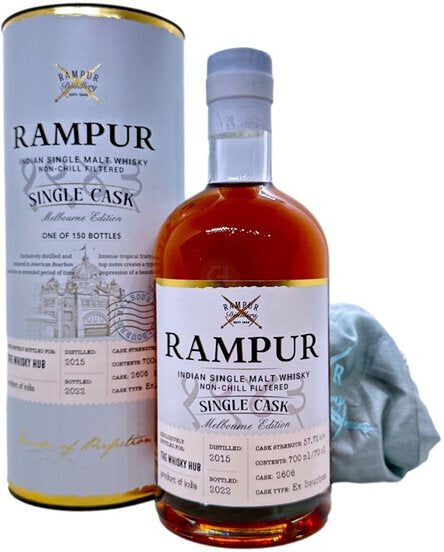 Rampur Single Cask American Oak Edition Indian Single Malt Whisky 750ml