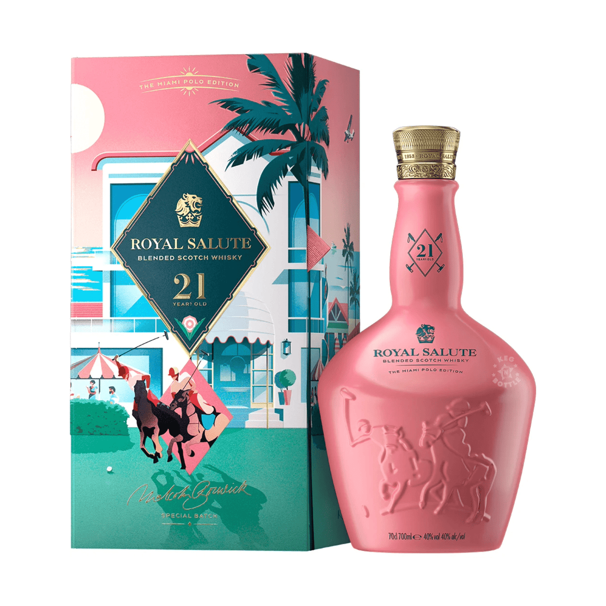 Royal Salute 21 Year Miami Polo Edition Blended Scotch Whisky 750ml