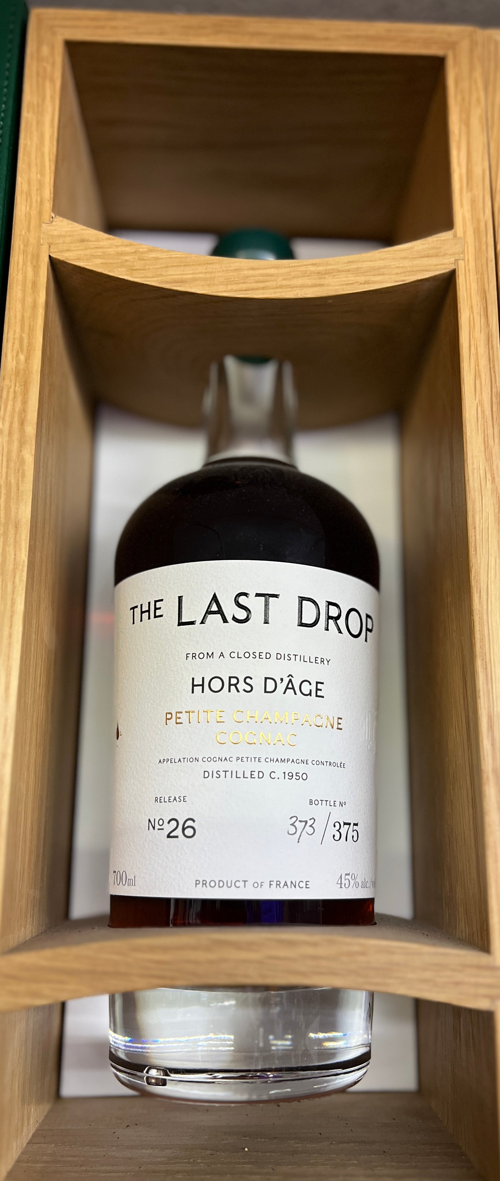 The Last Drop Release No. 26 Hors d'Age Petite Champagne Cognac 750ml
