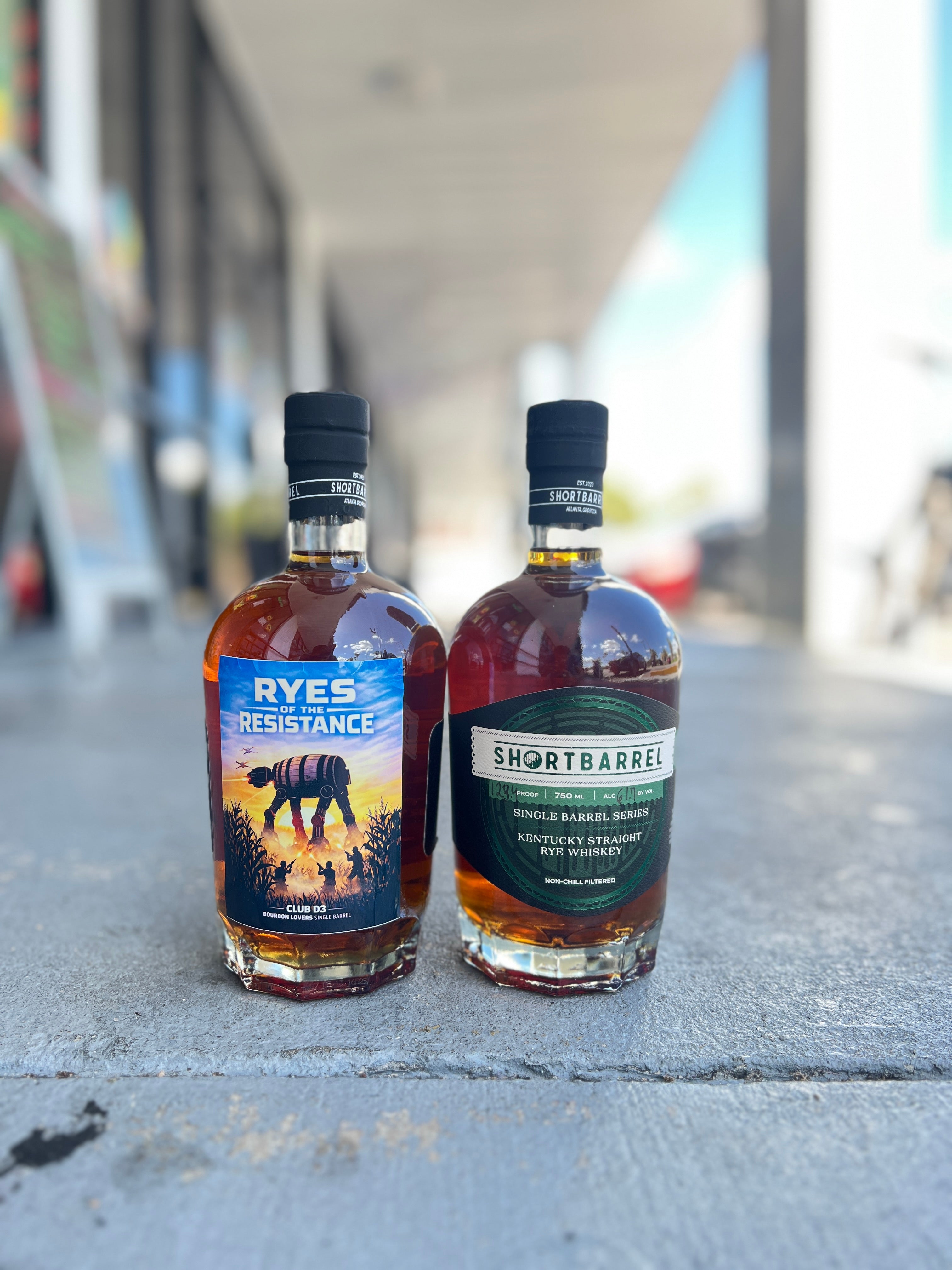 Shortbarrel Single Barrel 6 Year Rye Whiskey 750ml