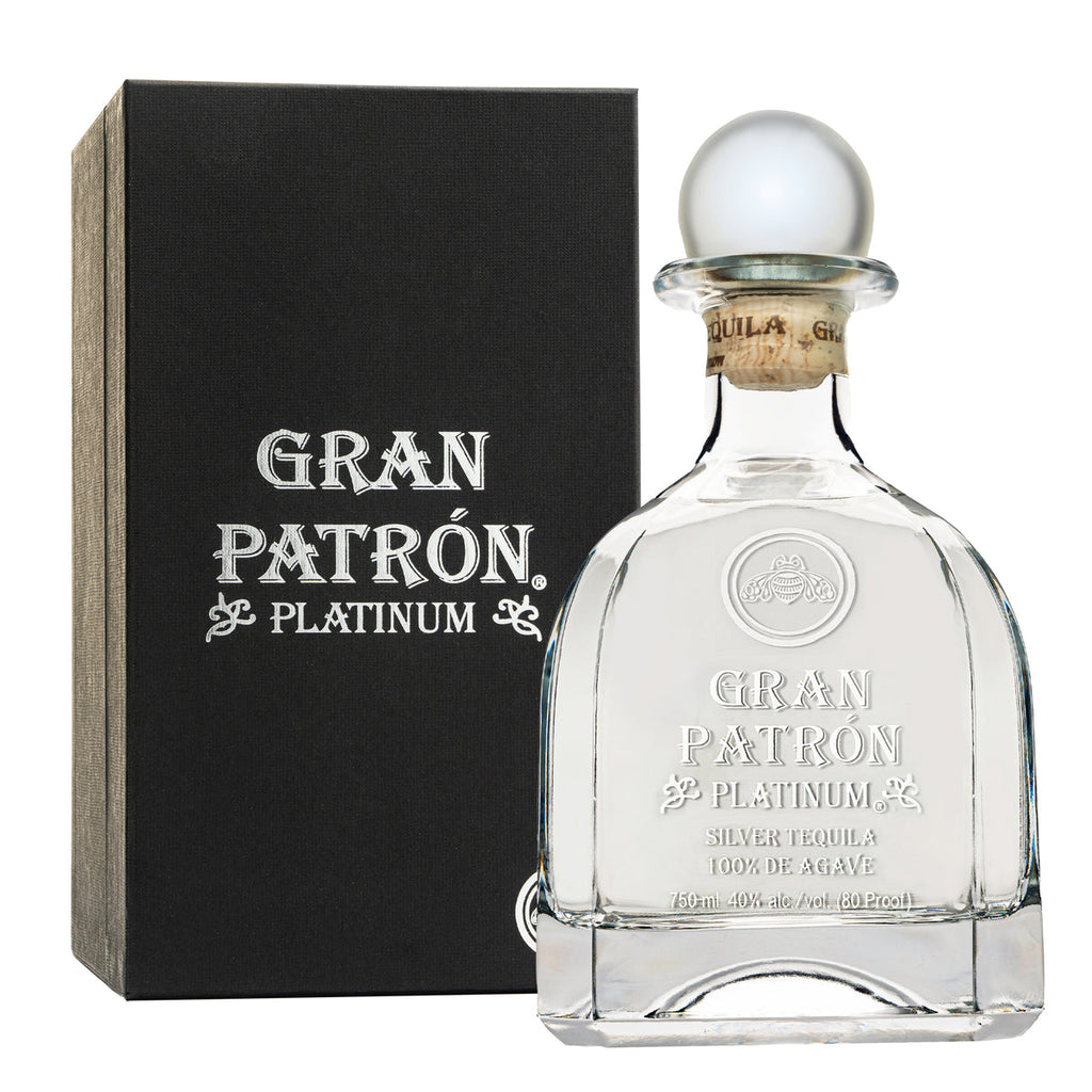 Rare Patron Patrón Gran Platinum Silver Tequila 750ml – Rare Pour by MDP Liquor