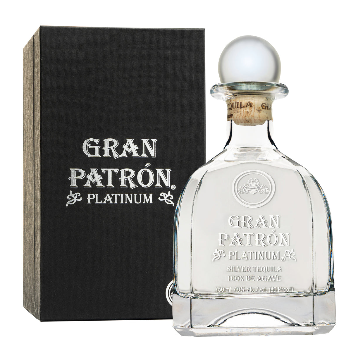 Patrón Gran Platinum Silver Tequila 750ml