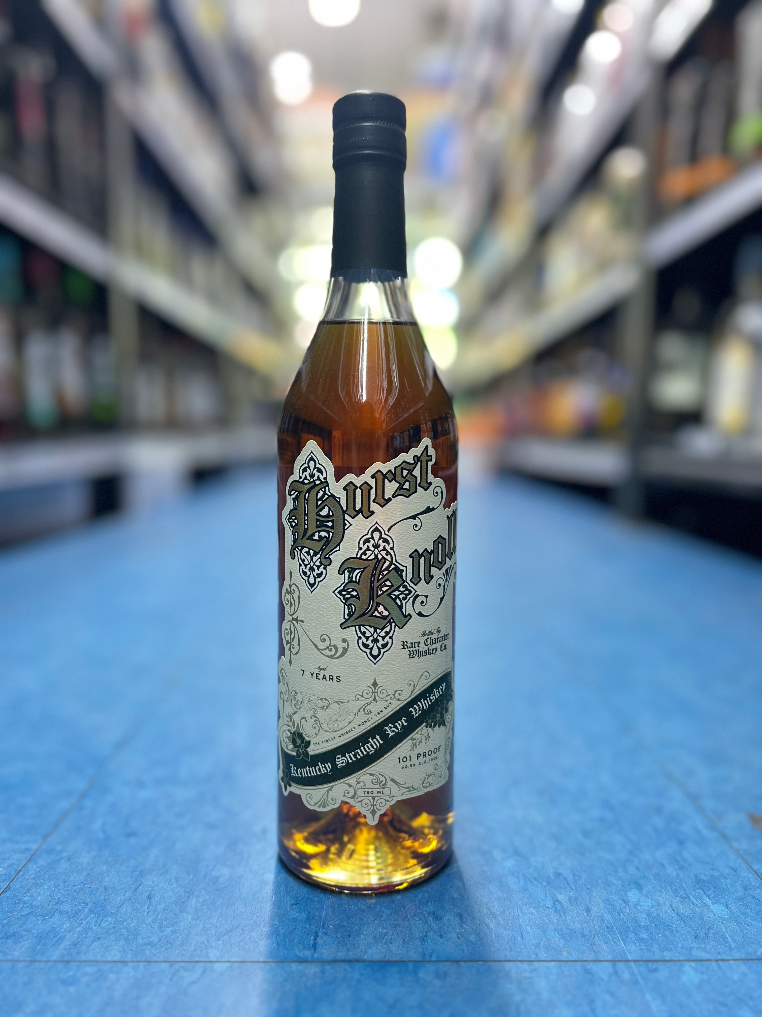 Rare Character Hurst Knoll Kentucky Straight Rye Whiskey