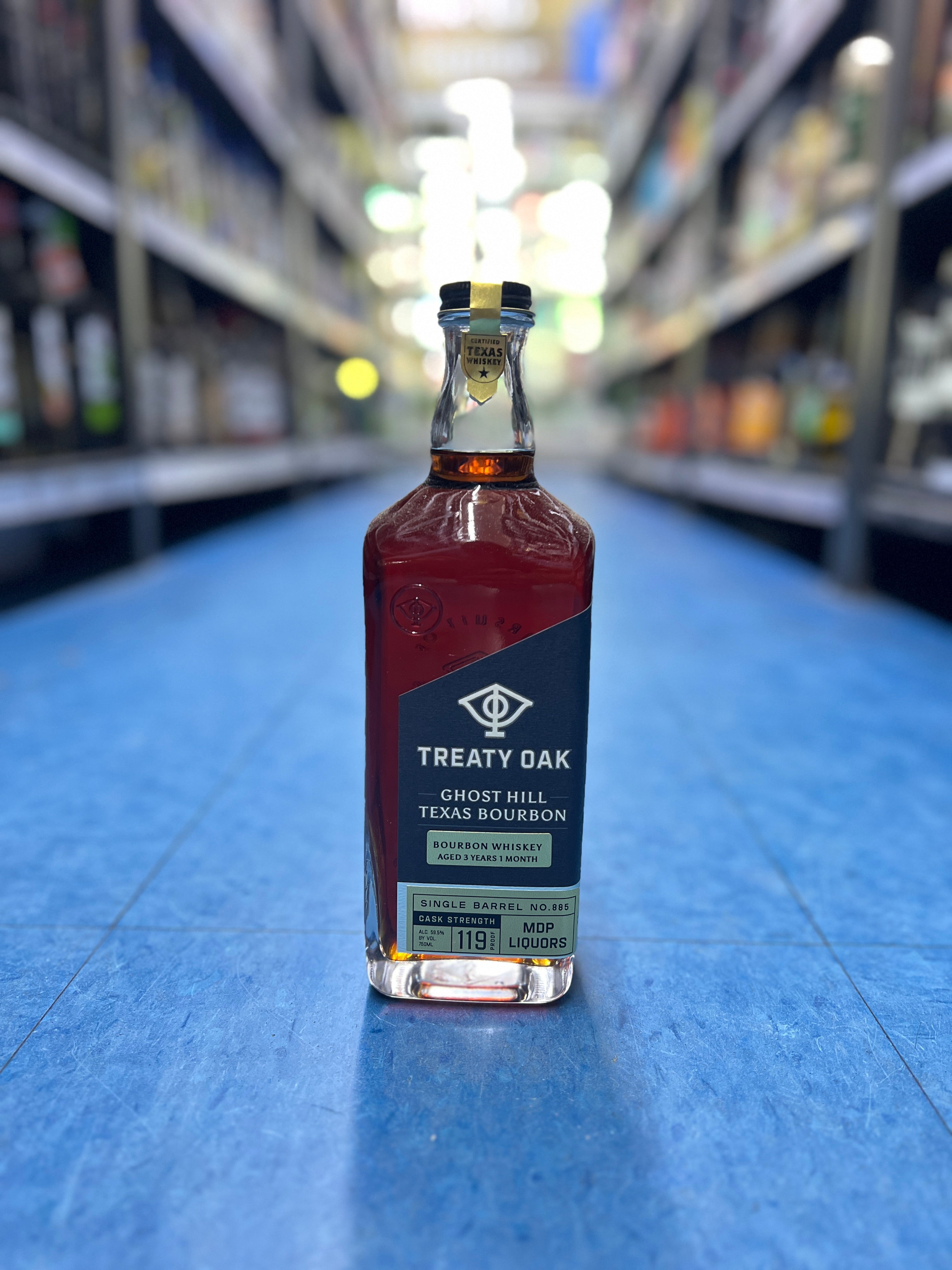 Treaty Oak Ghost Hill Texas Bourbon  re