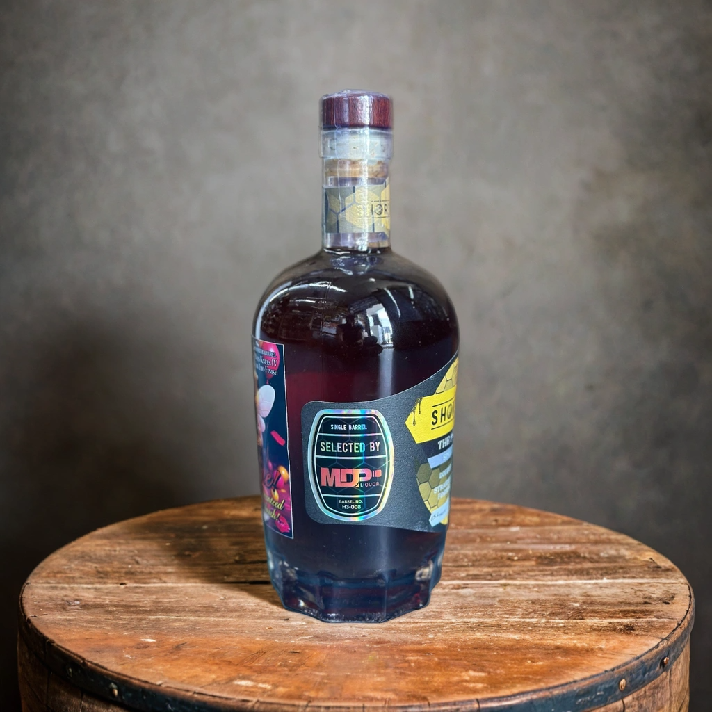 Shortbarrel Bourbon Honey Cask Finished 115 Proof MDP Pick 750ml