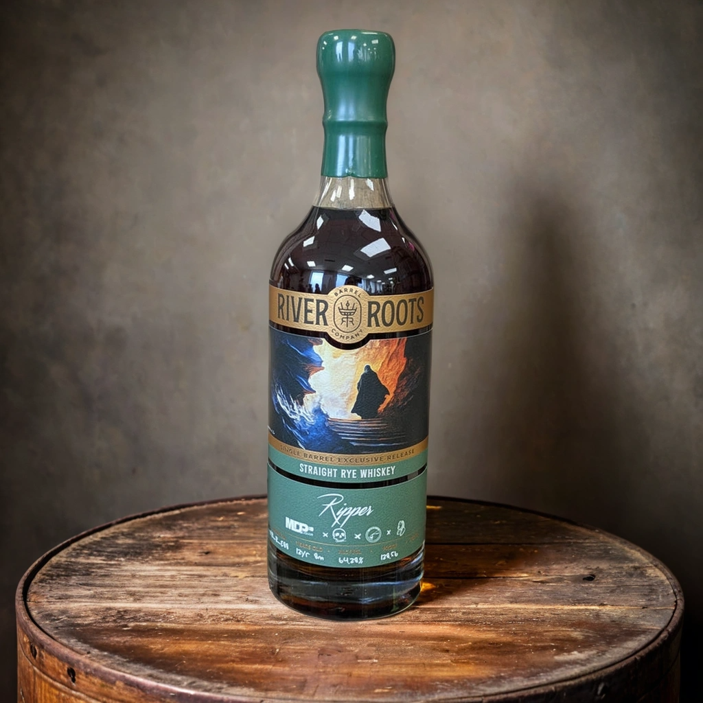 River Roots 12 Year 8 Month Rye Whiskey “Ripper Rye” 750ml