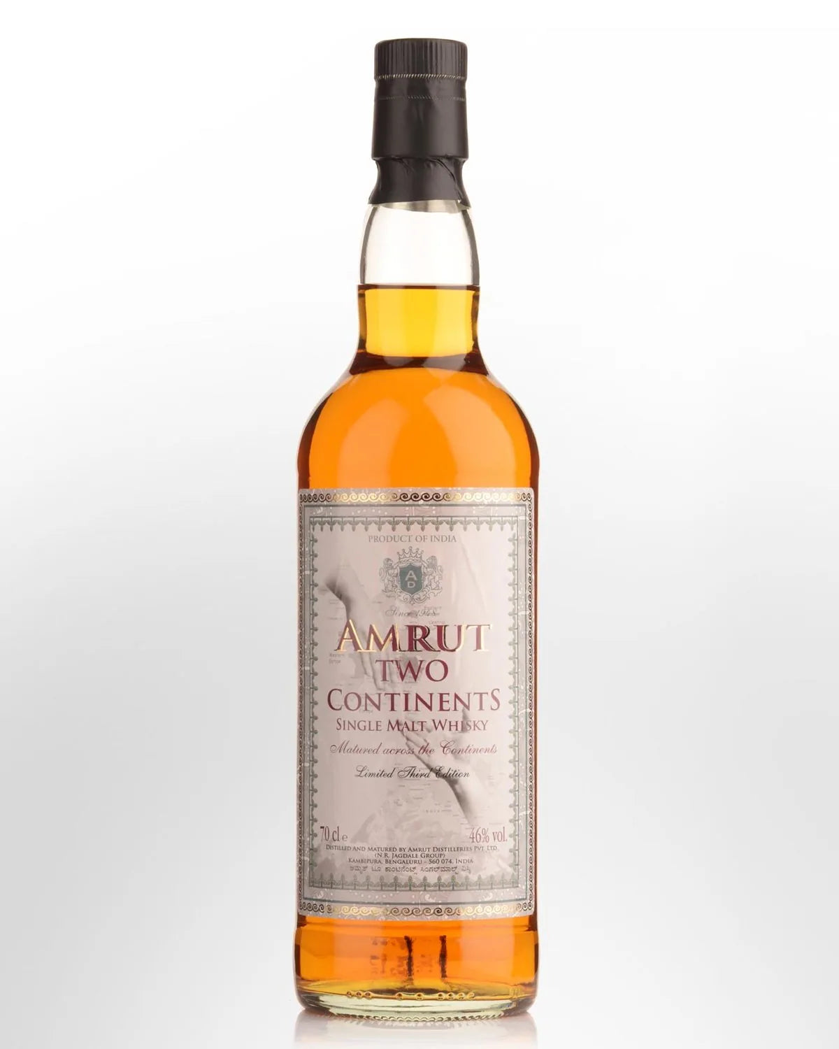 Amrut Two Continents Indian Whisky