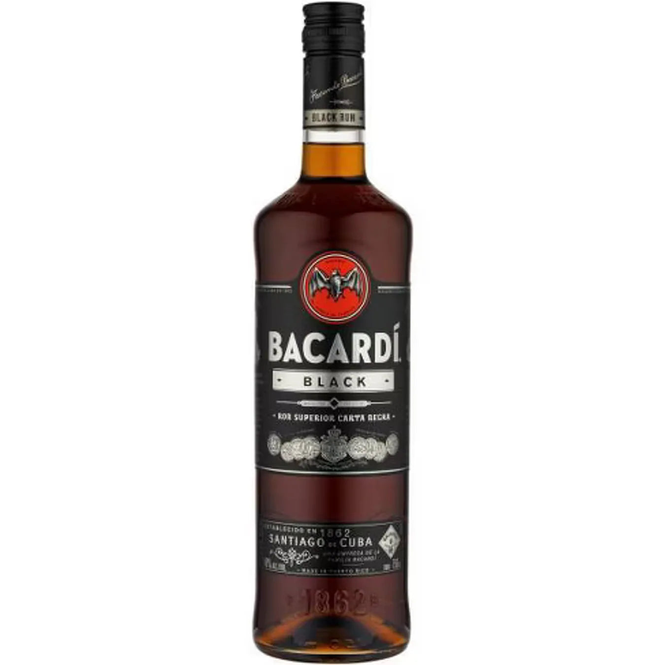Bacardi Black Rum 750ml