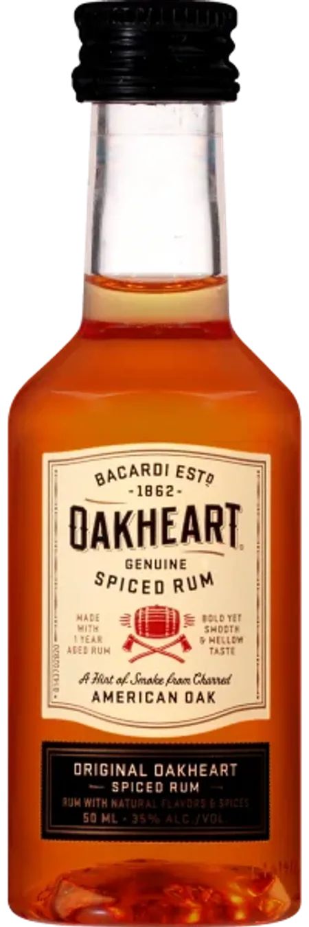 Bacardi Oakheart Spiced Rum 50ml