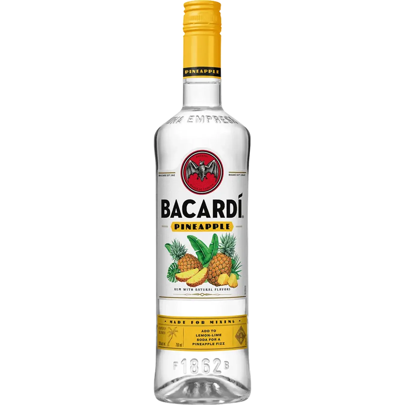 Bacardi Pineapple Fusion Rum 750ml