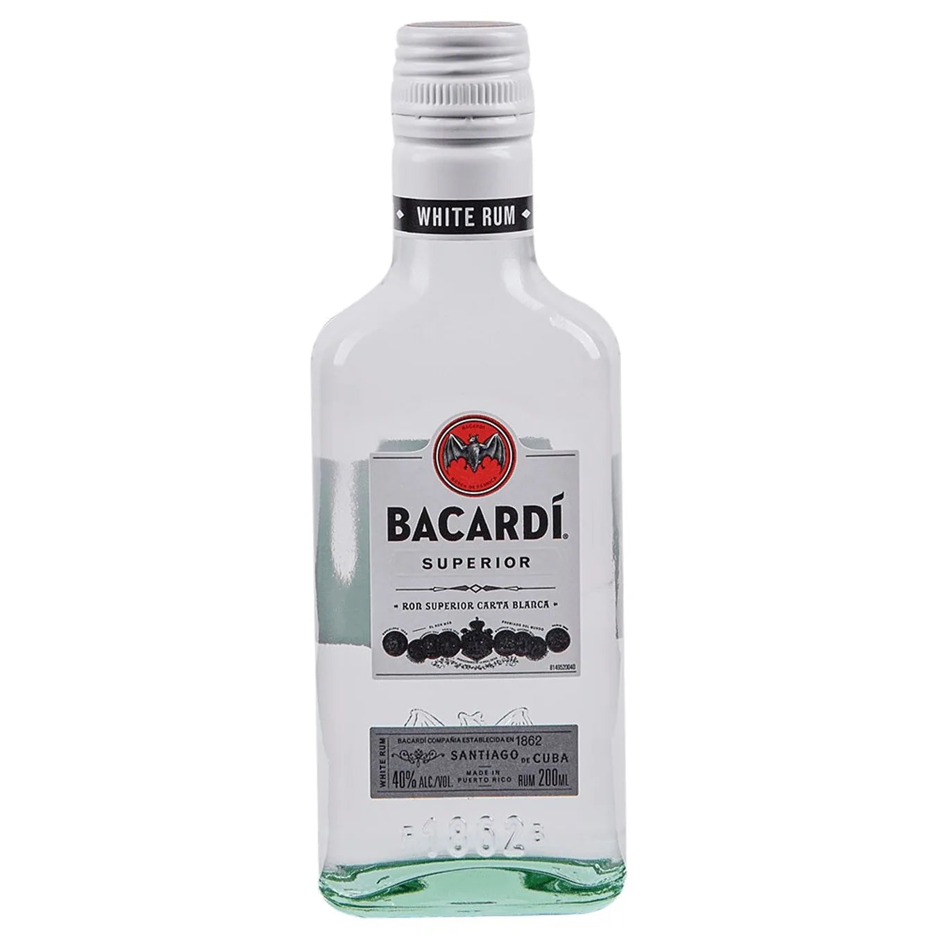 Bacardi Silver Rum 200ml