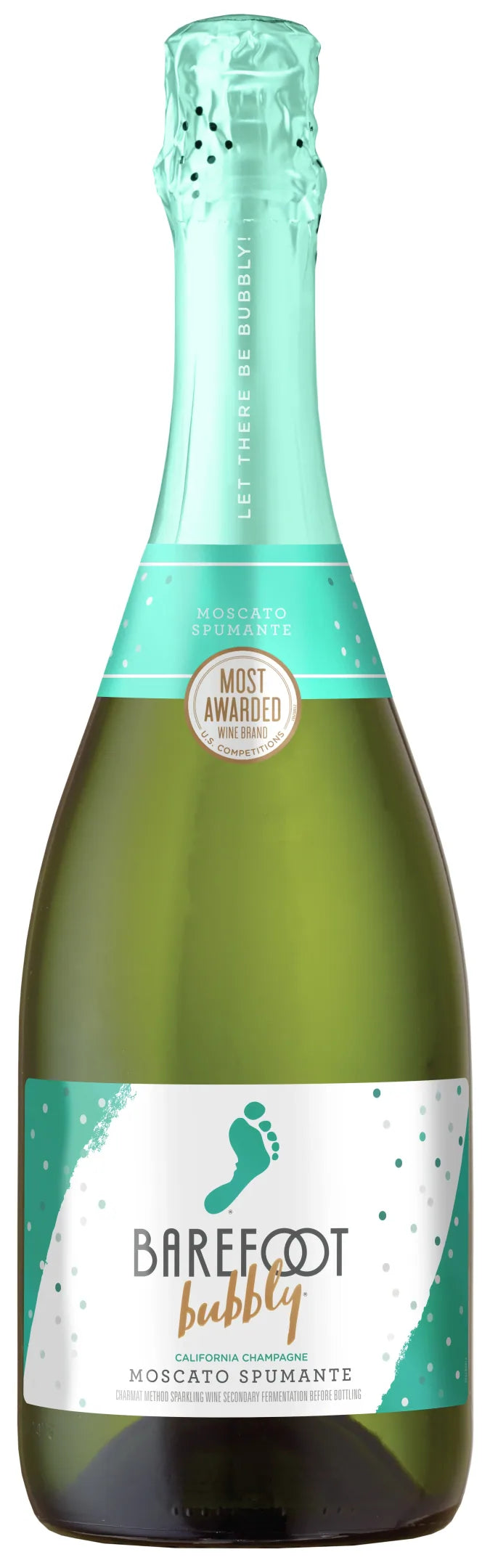 Barefoot Bubbly Moscato Spumante Sparkling Wine 750ml