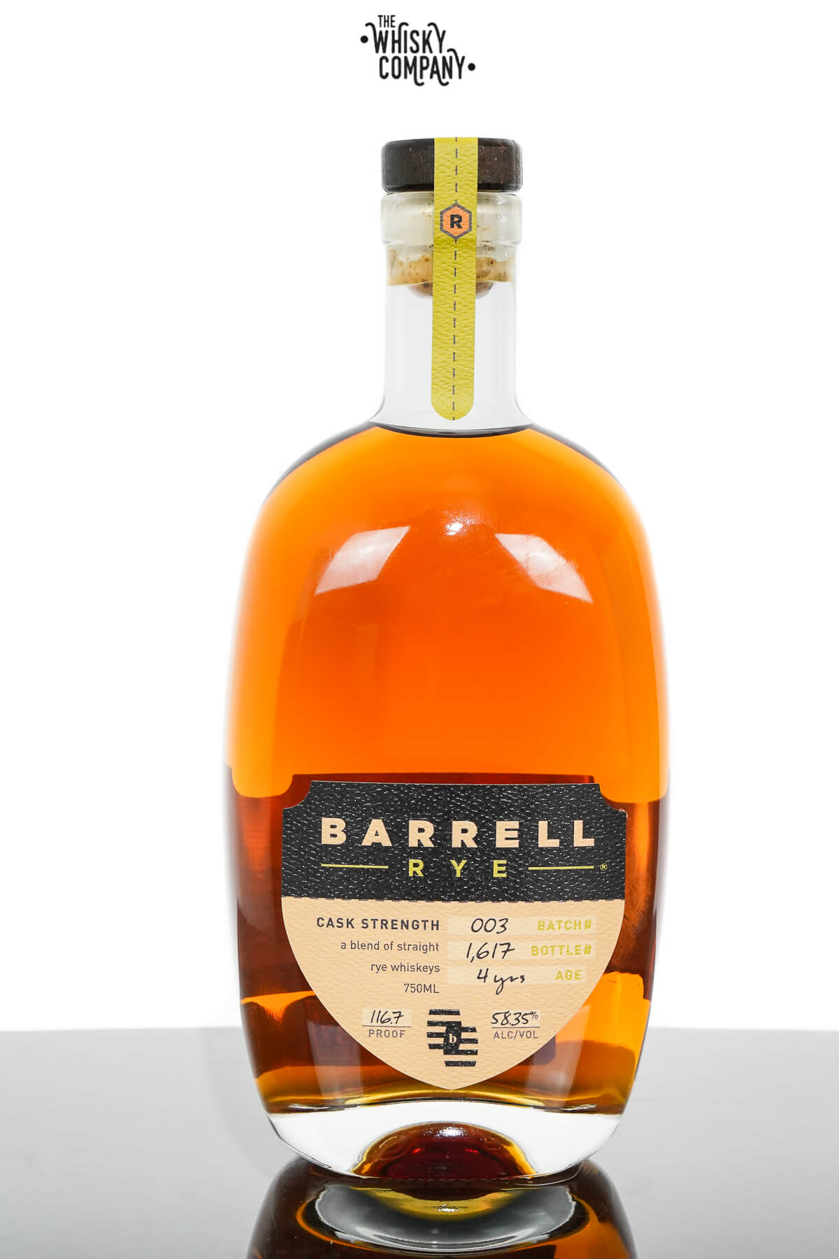 Barrell Rye 4 Year Batch 3
