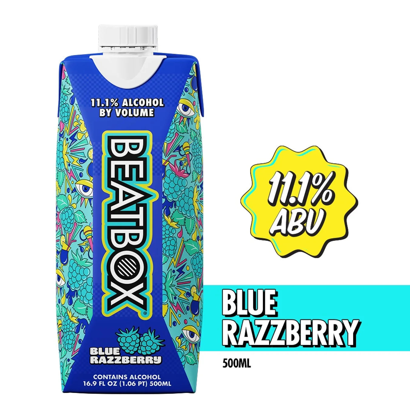 BeatBox Blue Raspberry 16.9oz
