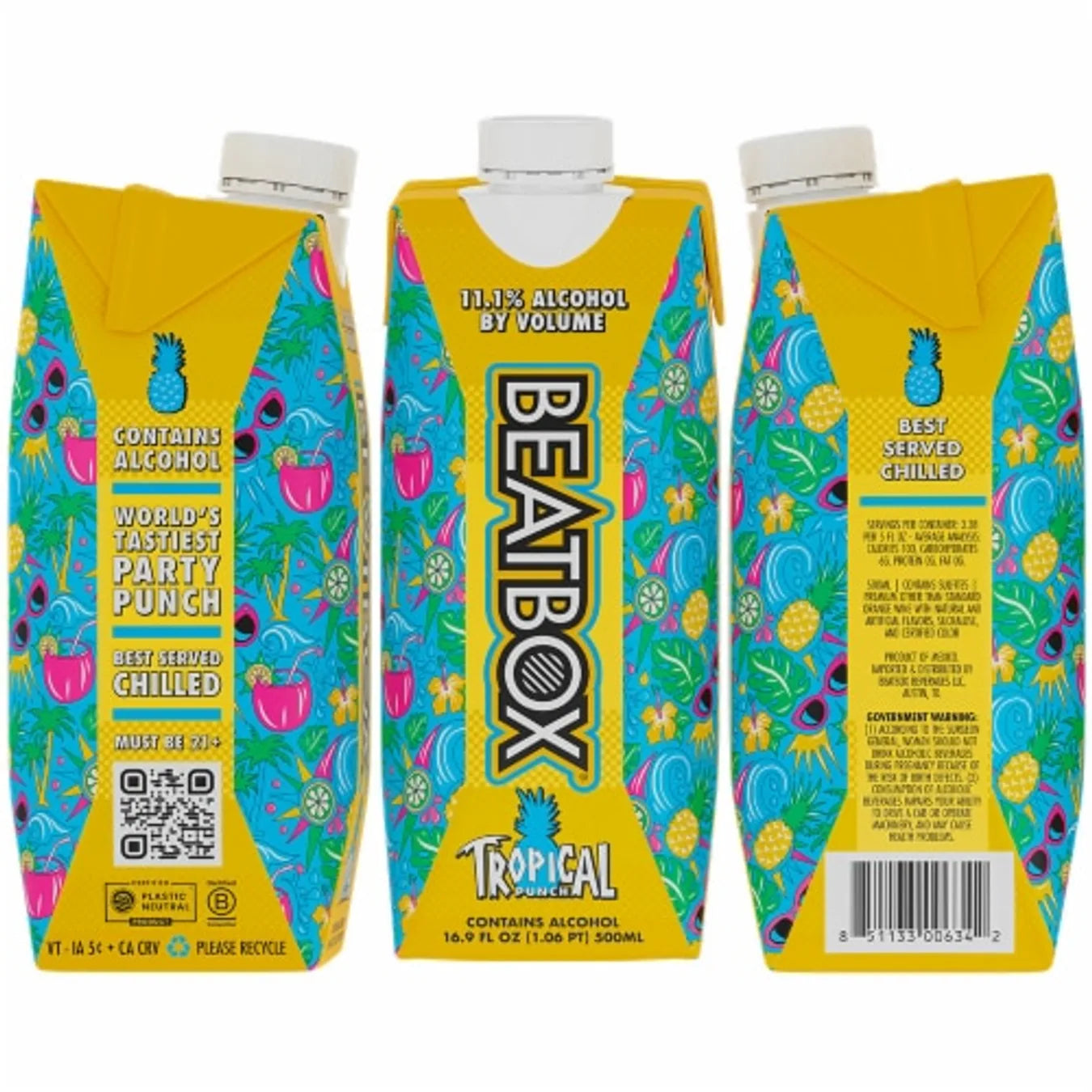 BeatBox Tropical Punch 16.9oz