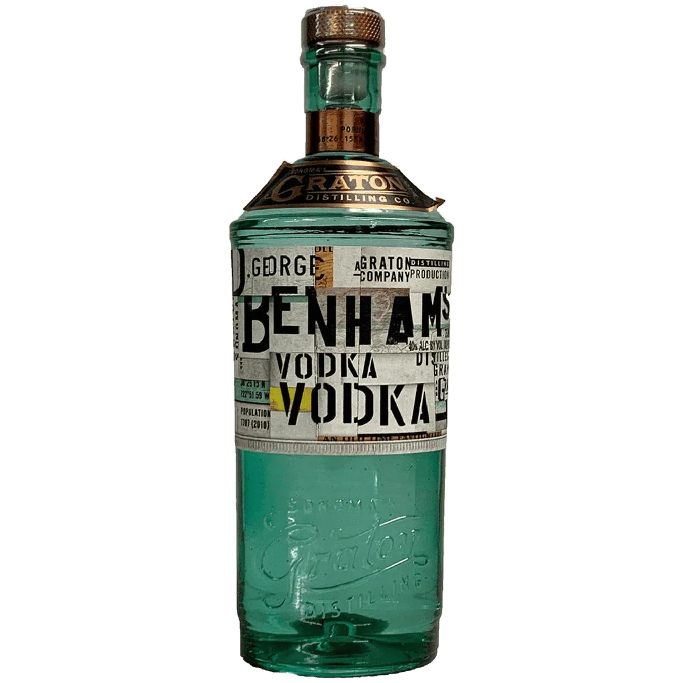 Benham’s Vodka 750ml