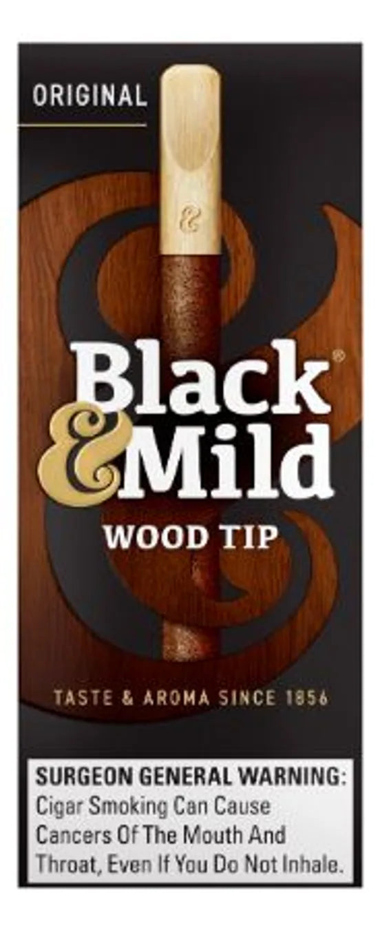 Black & Mild Wood Tip 5 Pack