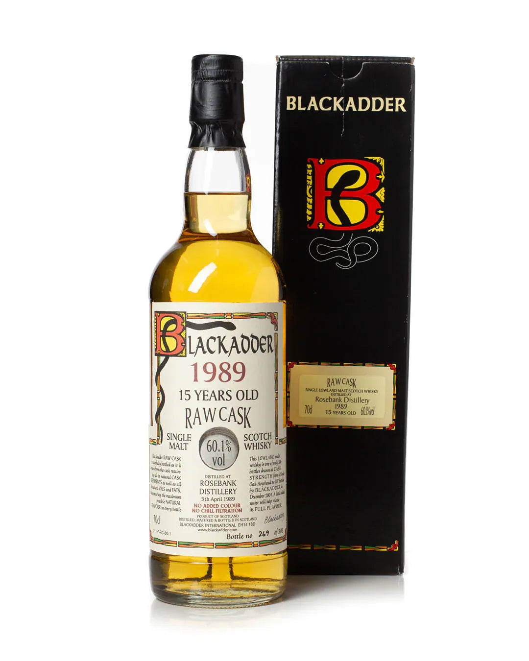 Blackadder 15 Year Scotch Whisky