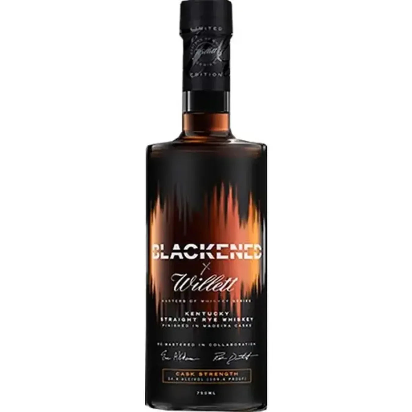 Blackened X Willett Whiskey 750ml