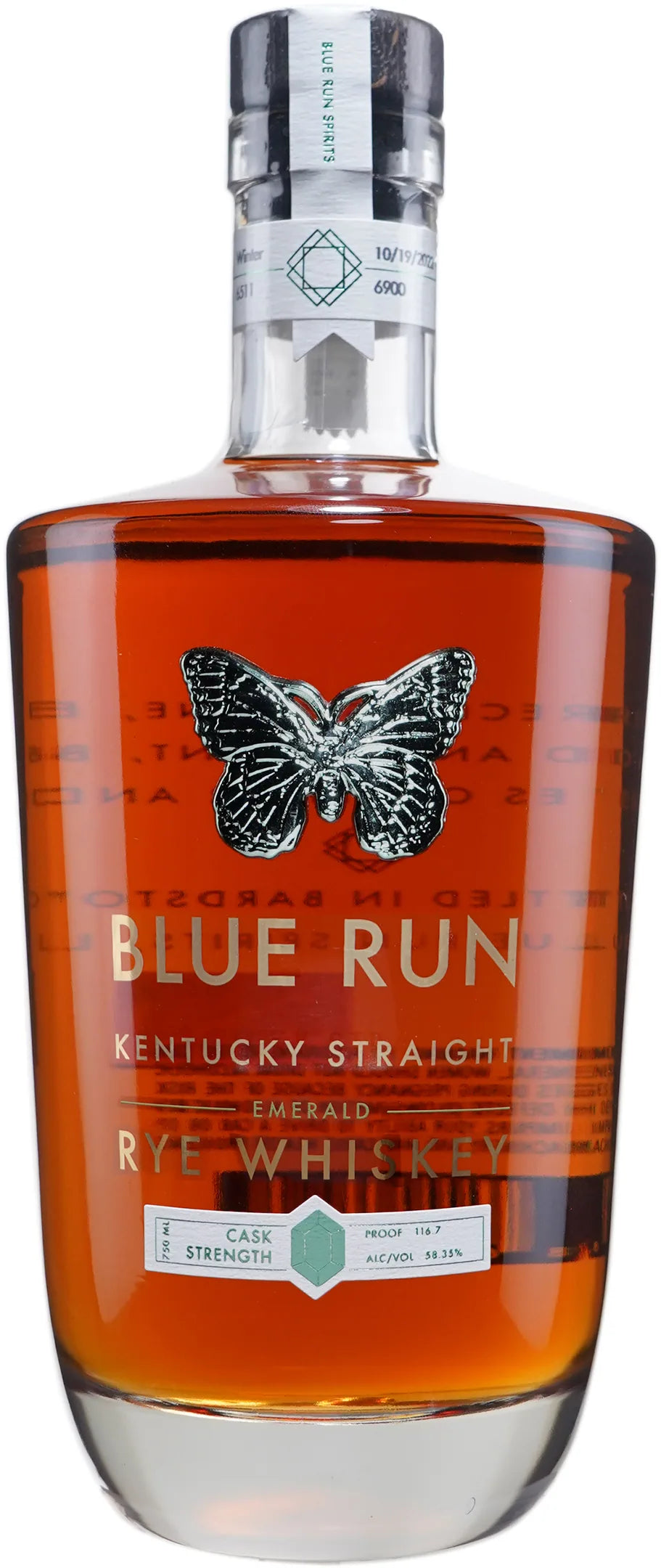Blue Run Emerald Rye Whiskey 750ml