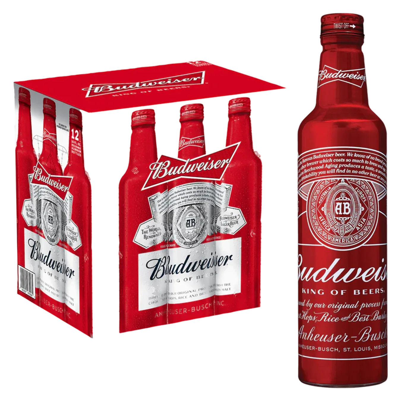 Budweiser Beer 16oz