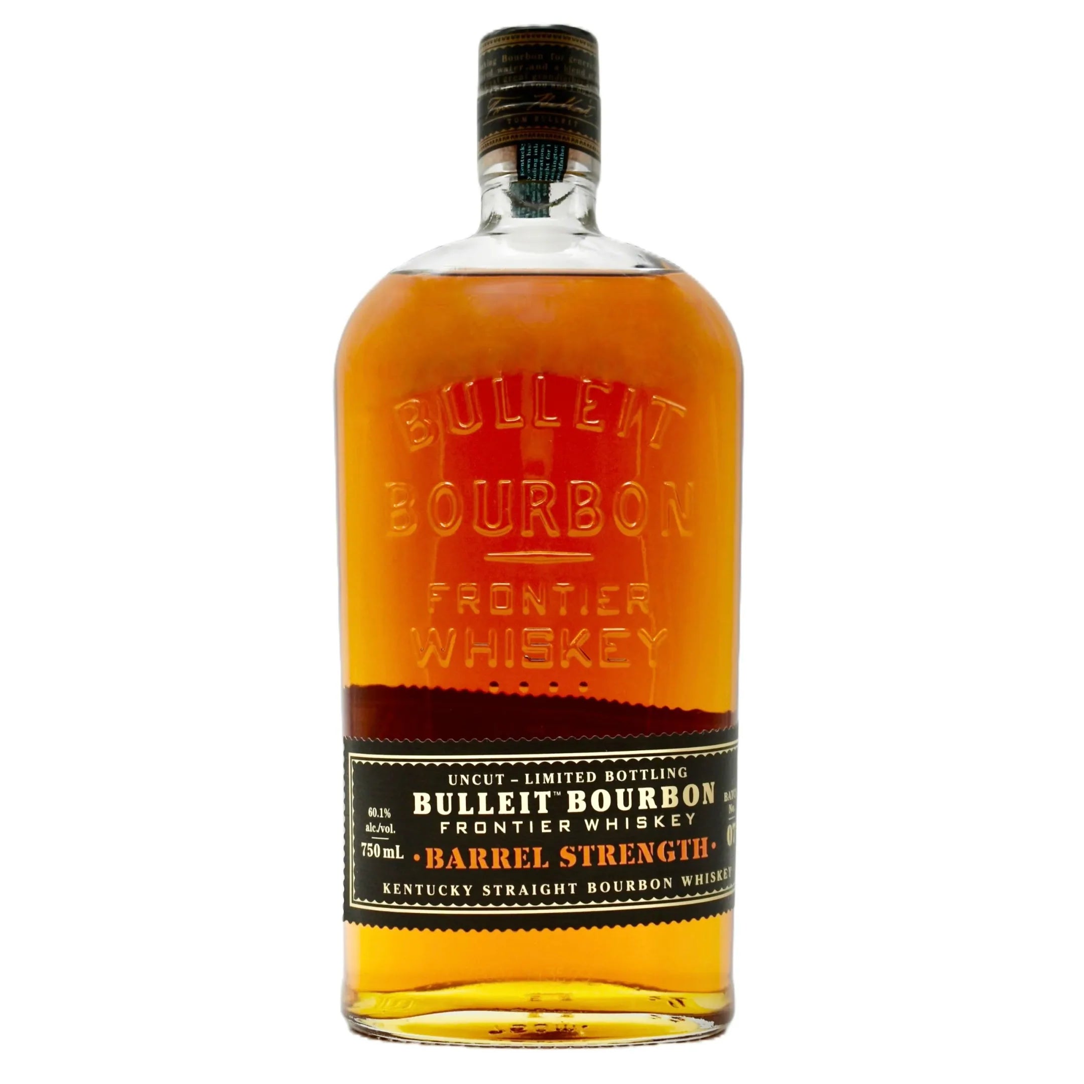 Bulleit Barrel Strength Bourbon 750ml