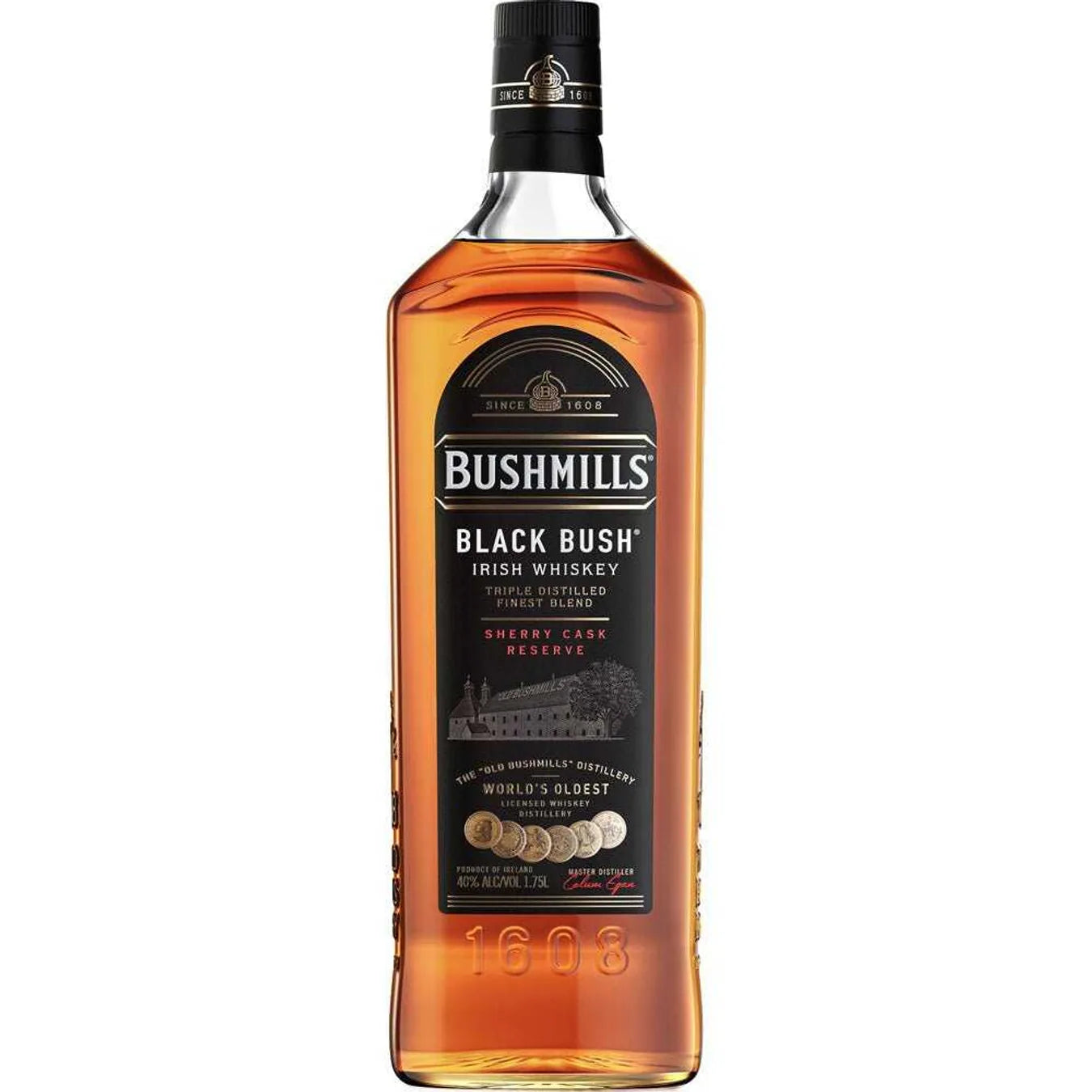 Bushmills Black Bush Irish Whiskey 1.75L