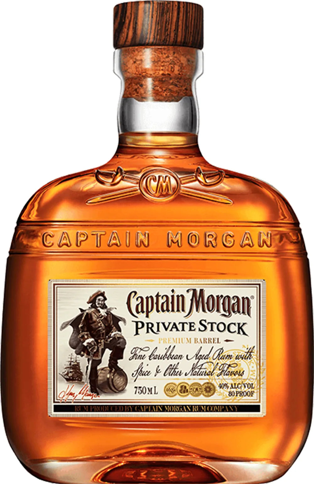 Captain Morgan Private Stock Rum 750ml