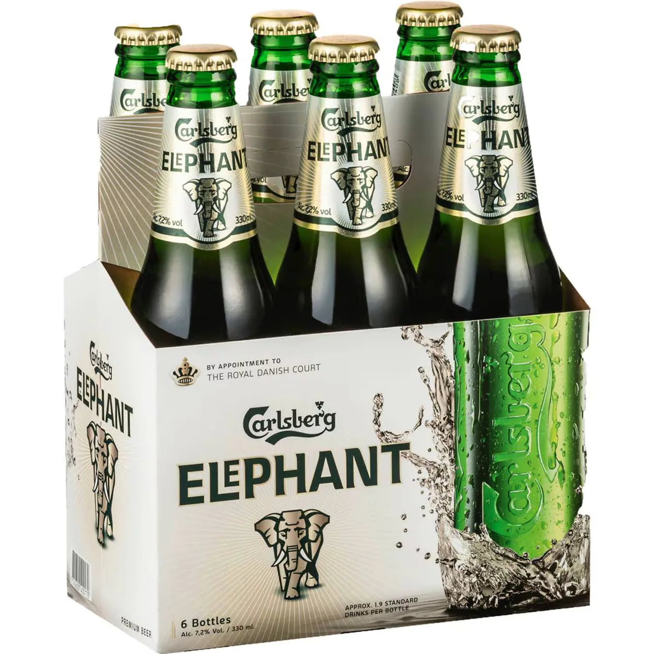Carlsberg Elephant Beer 6 Pack Bottles