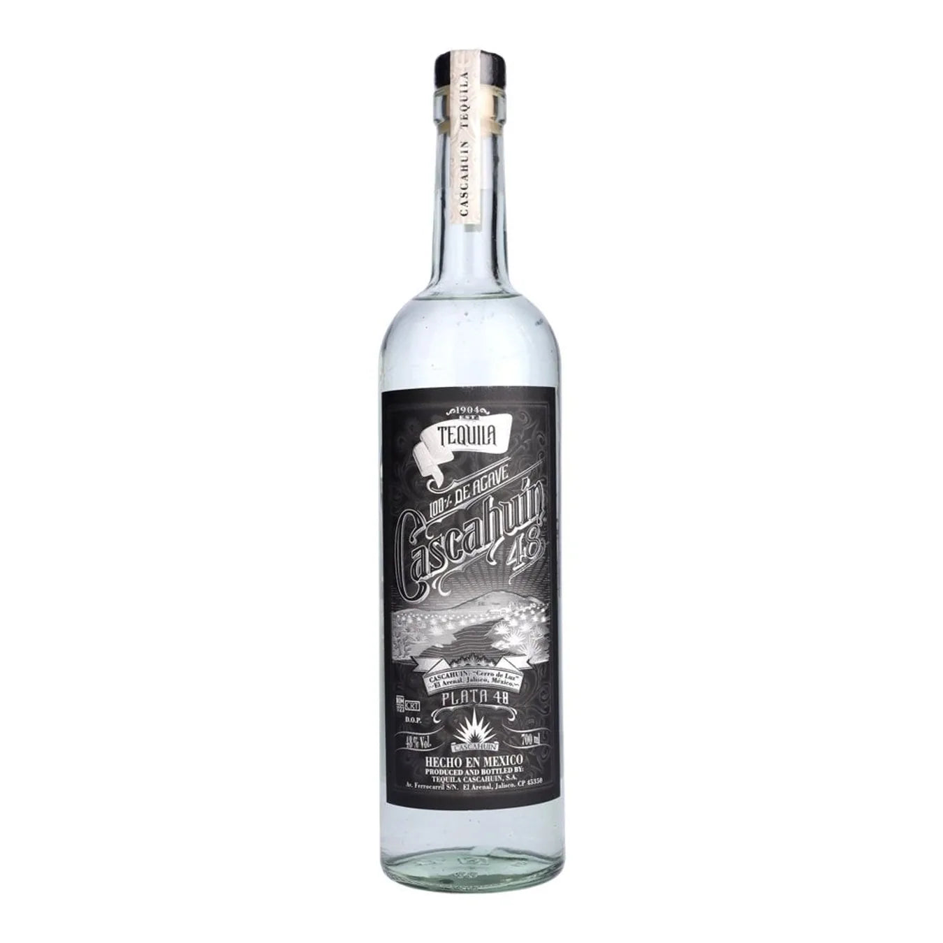 Cascahuin Plata 48 Tequila