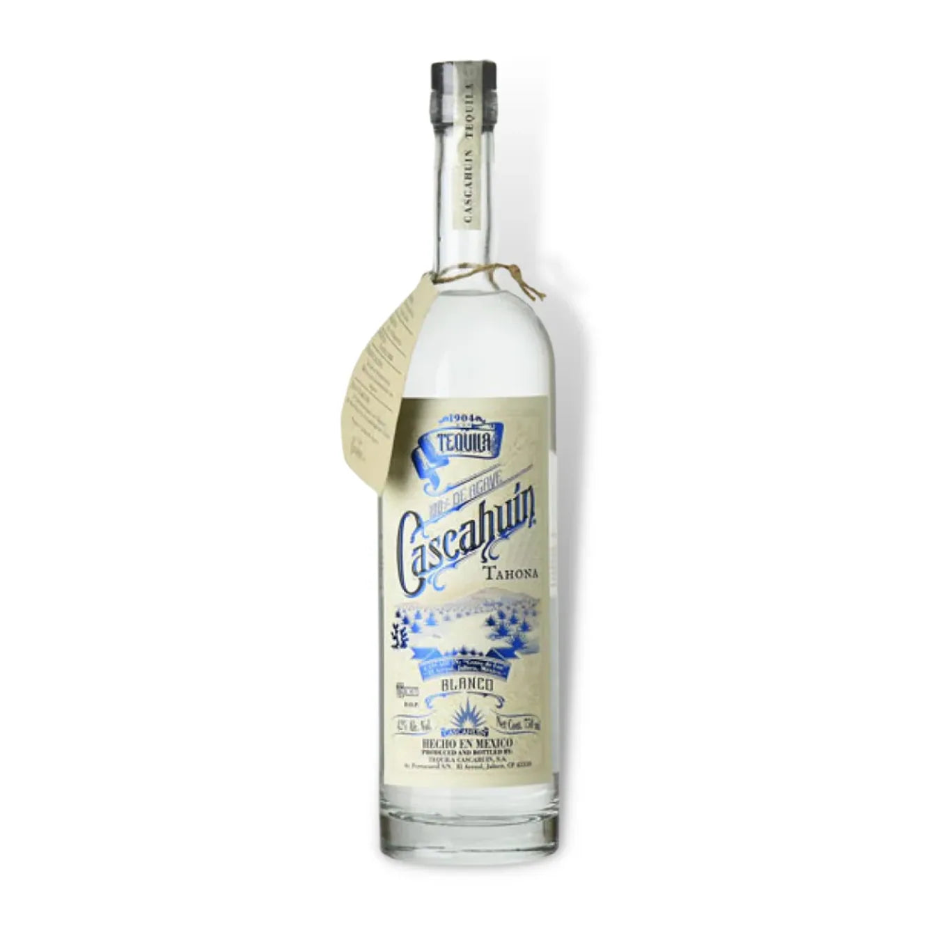 Cascahuin Tahona Blanco Tequila 42% 750ml