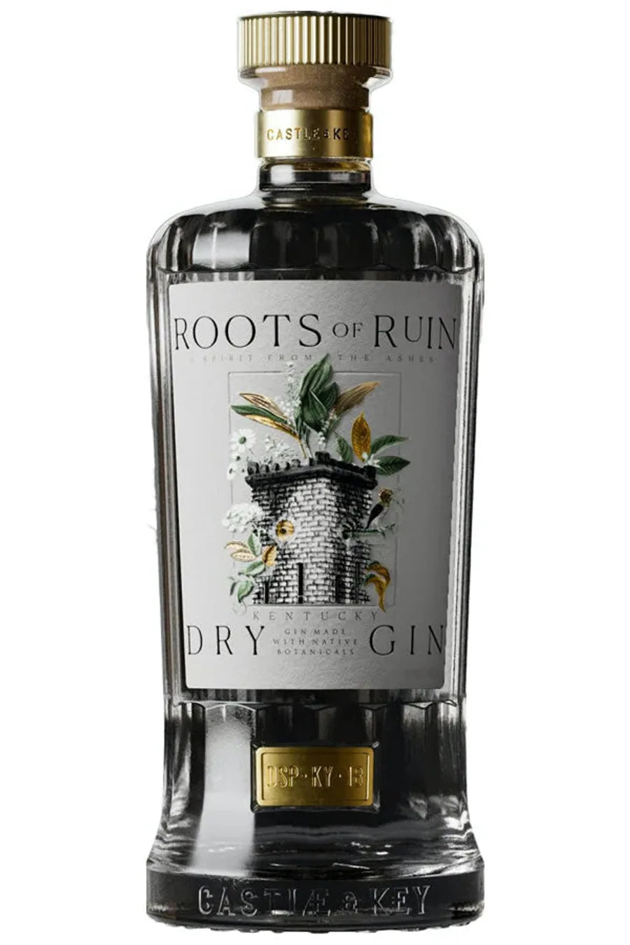 Castle & Key Roots of Ruin Gin 750ml