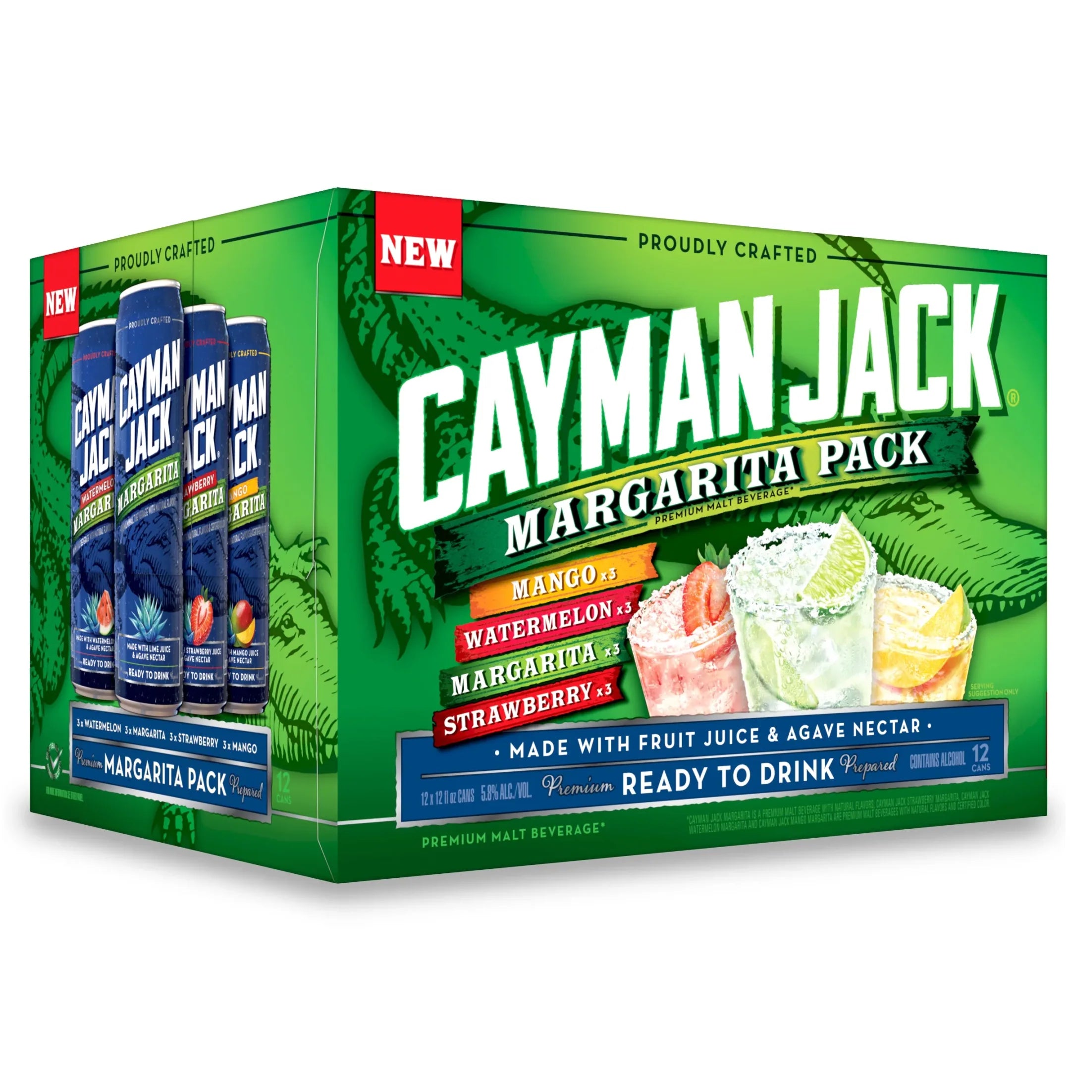 Cayman Jack Margarita 12 Pack 12oz