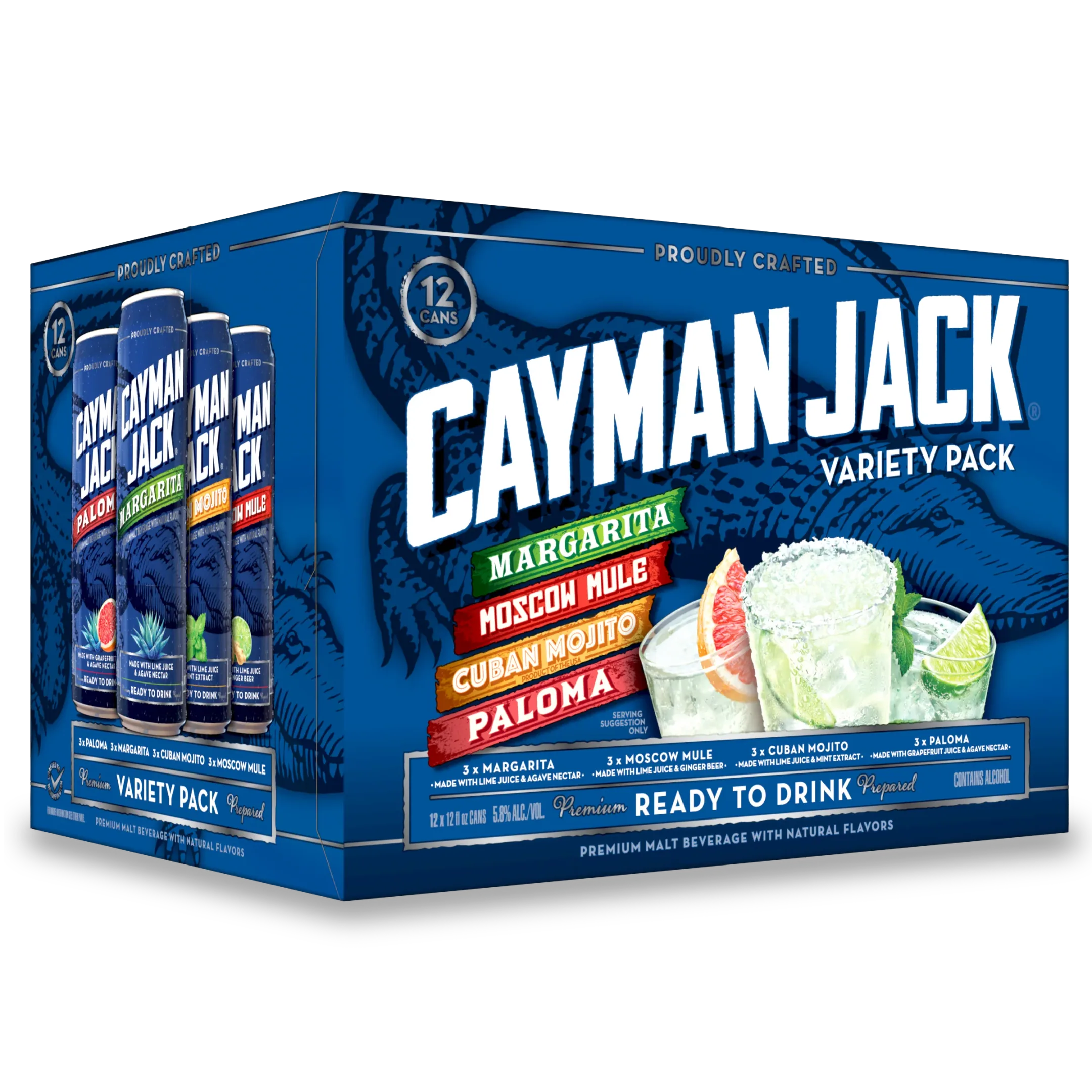 Cayman Jack Variety Pack 12 Pack