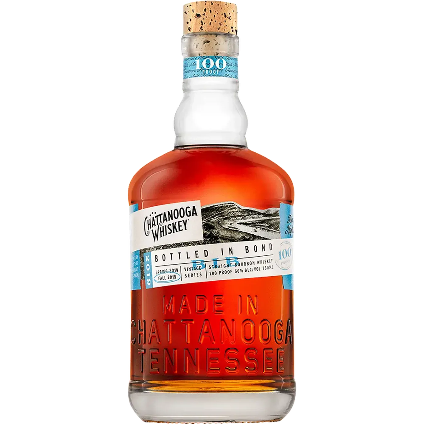 Chattanooga Bottled in Bond Whiskey 750ml