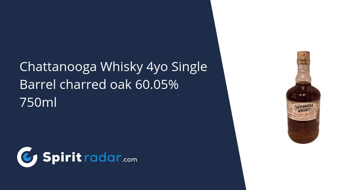 Chattanooga Single Barrel Whiskey 750ml