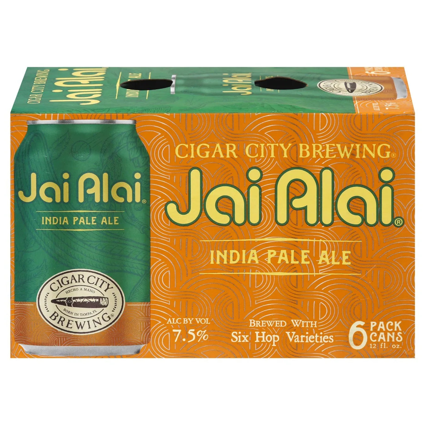 Cigar City Jai Alai IPA 6 Pack 12oz