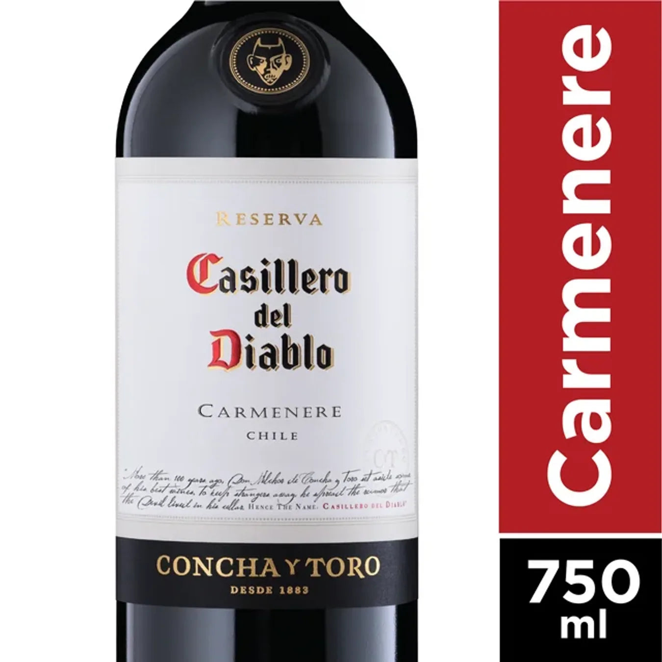 Concha y Toro Casillero del Diablo Carmenere 750ml
