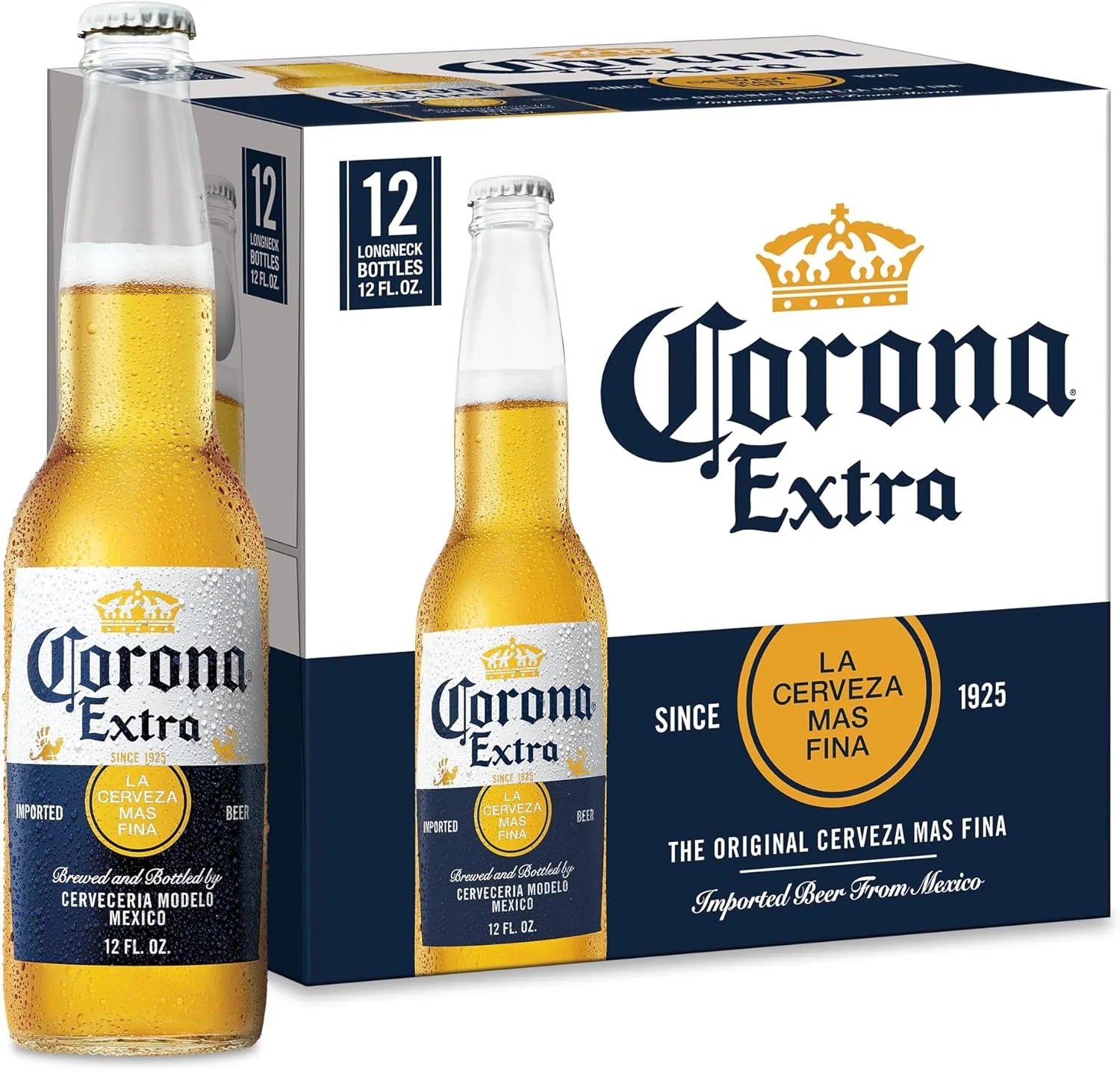 Corona Extra Beer 12 Pack 12oz Bottles