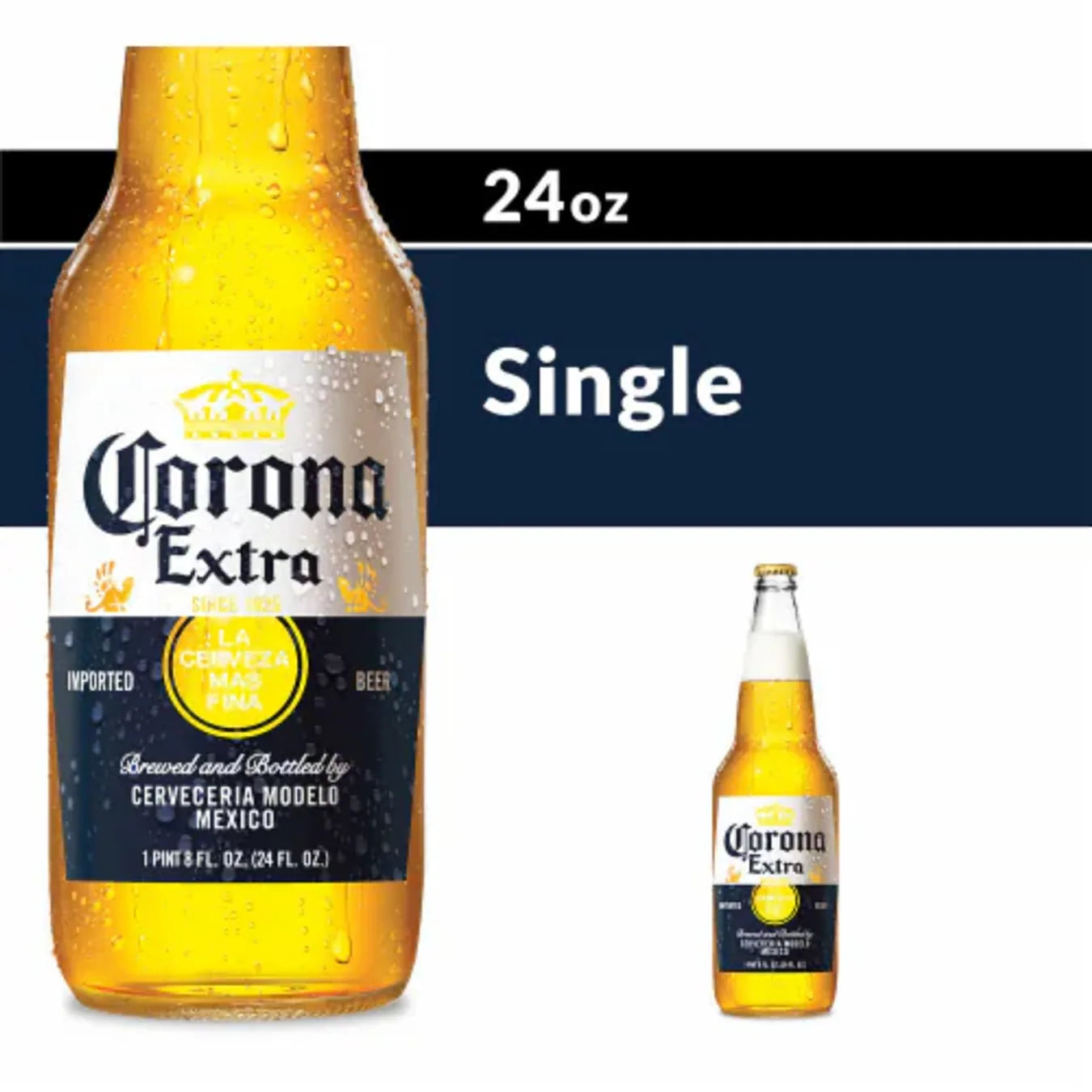 Corona Extra Beer Single