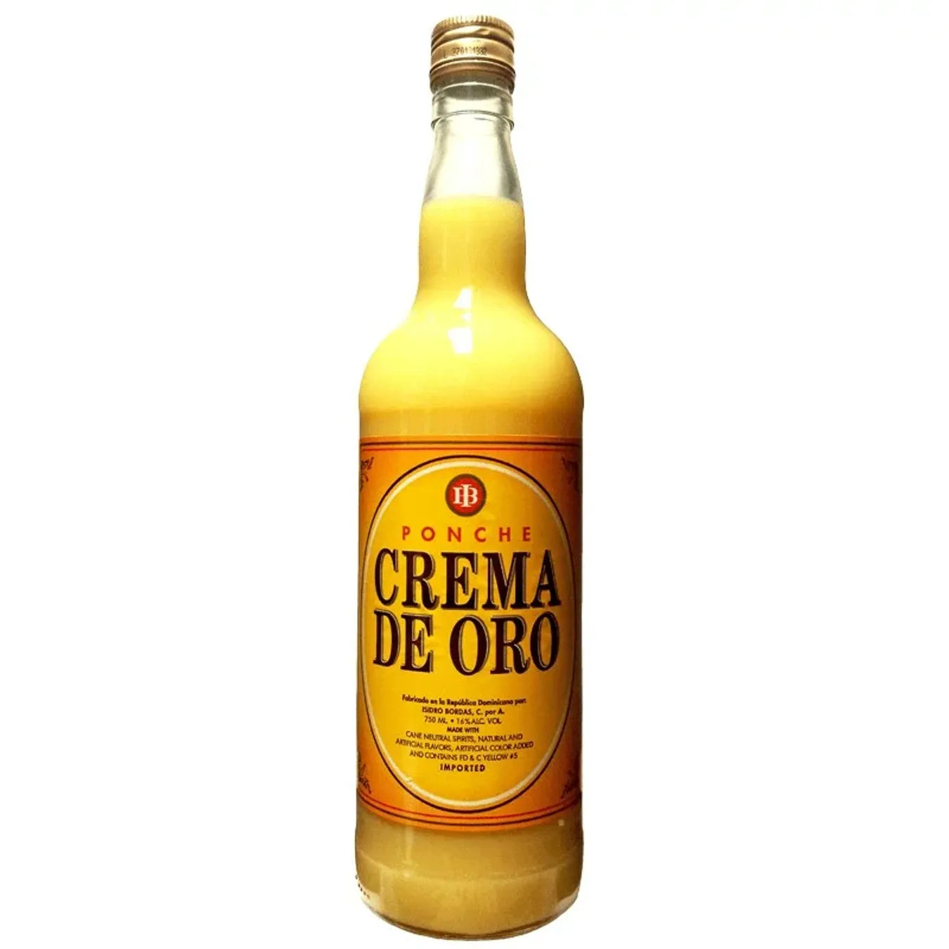 Crema de Oro Liqueur