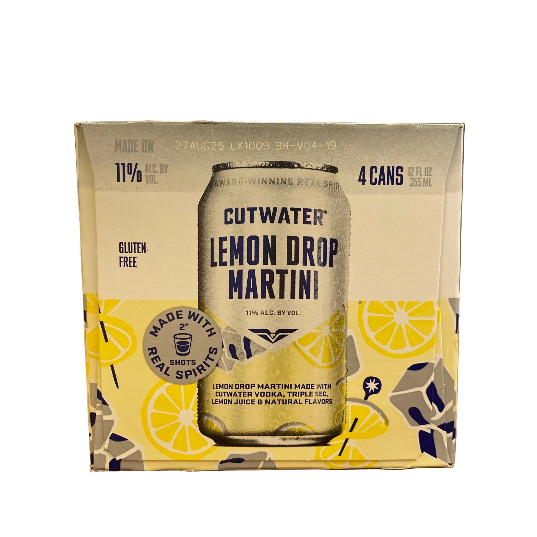 Cutwater Lemon Drop Martini Cocktail