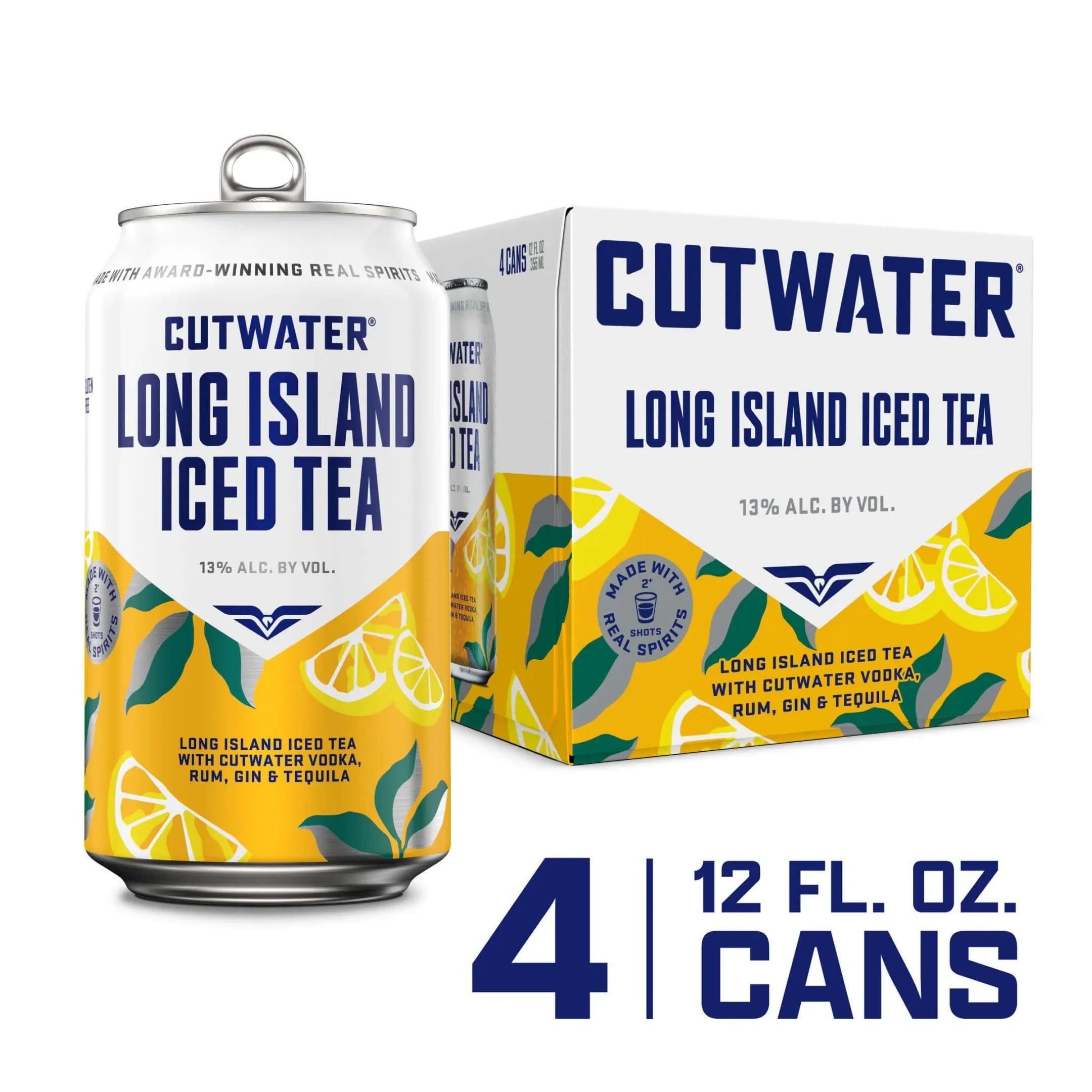 Cutwater Long Island Iced Tea 4 Pack 12oz