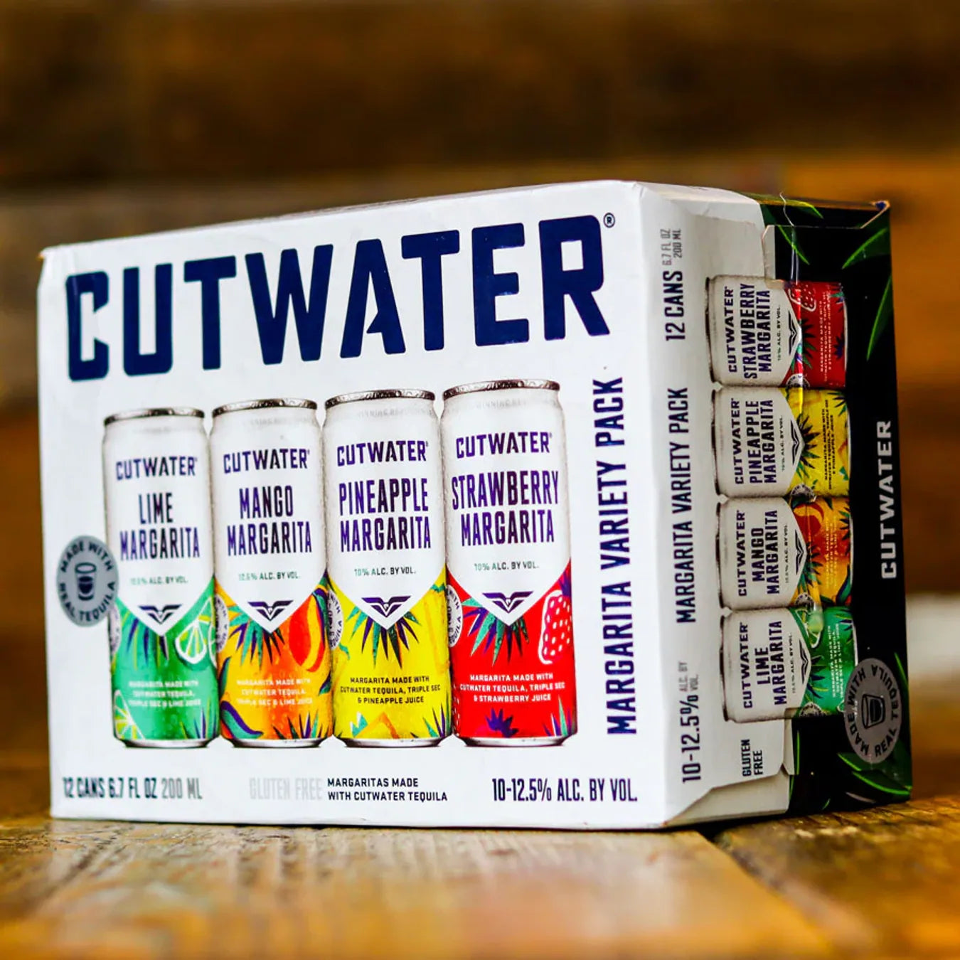 Cutwater Margarita Variety Pack 12 Pack 200ml