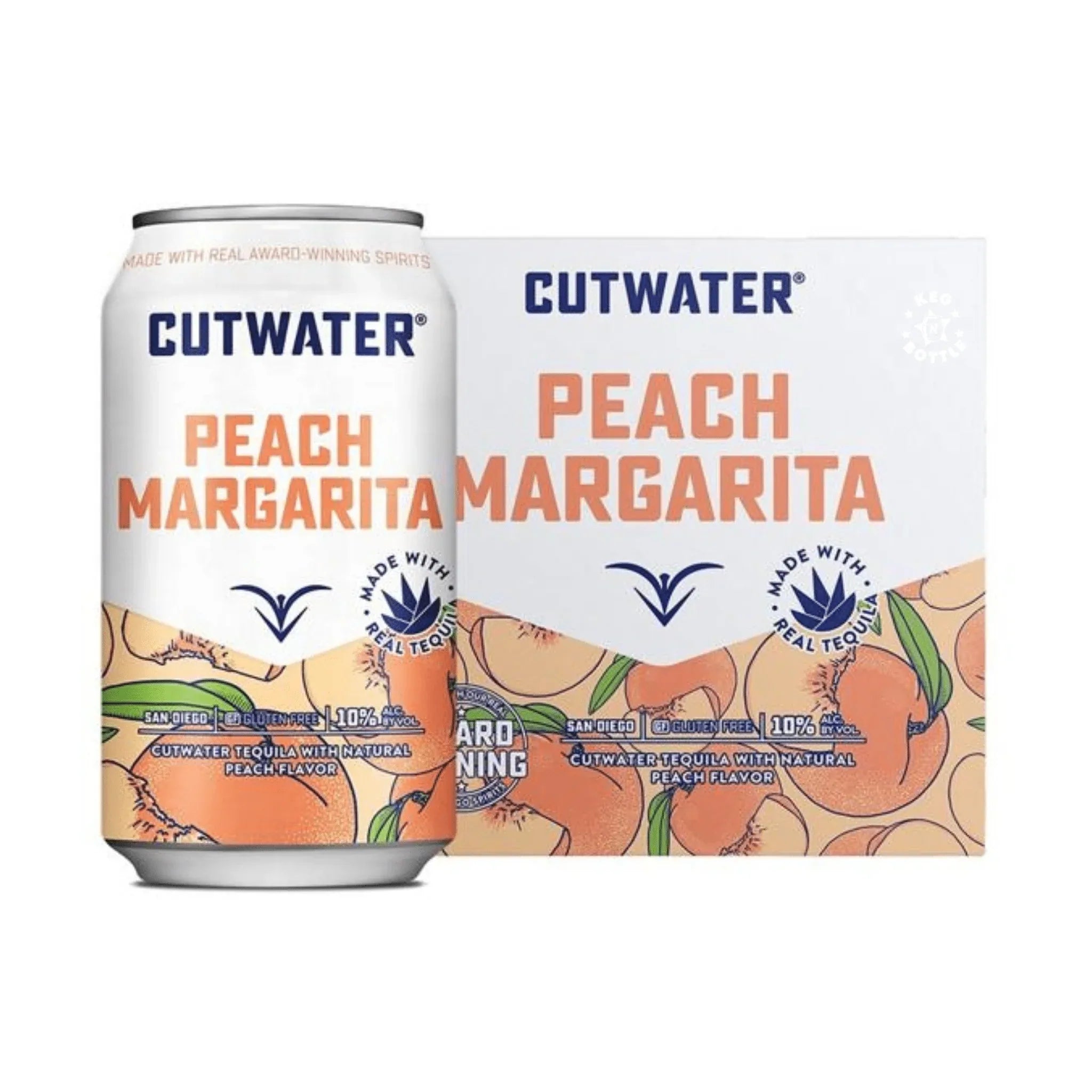 Cutwater Peach Margarita 4 Pack