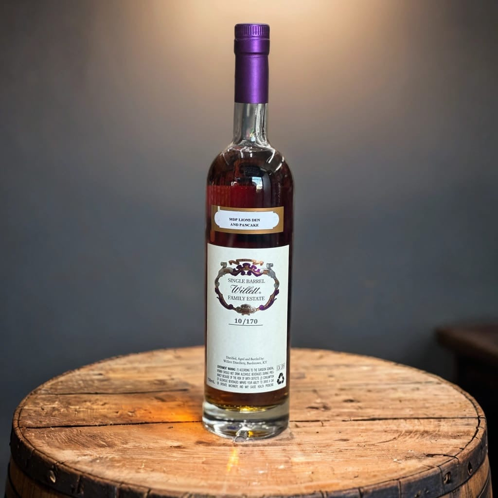 Willett 11 Year Bourbon MDP Lions Den Pancake Pick 750ml