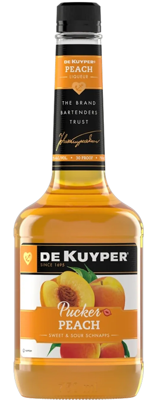 DeKuyper Peach Pucker Schnapps 750ml