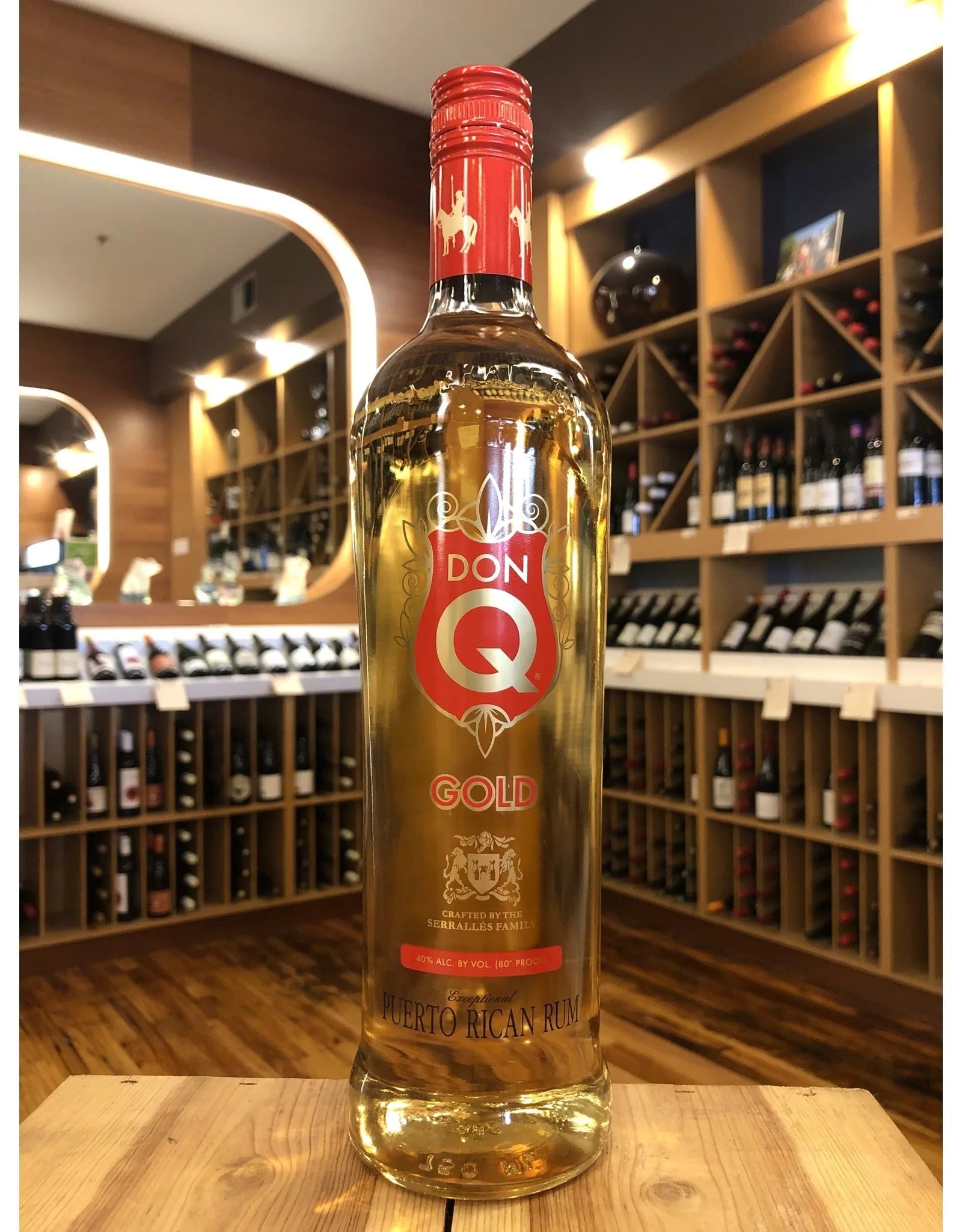 Don Q Gold Rum 750ml