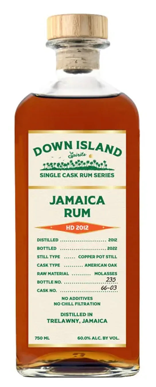 Down Island Jamaica 2012 Rum